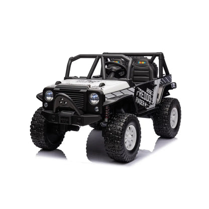 24V Jeep Freddo Raider 2 Seater Ride On White