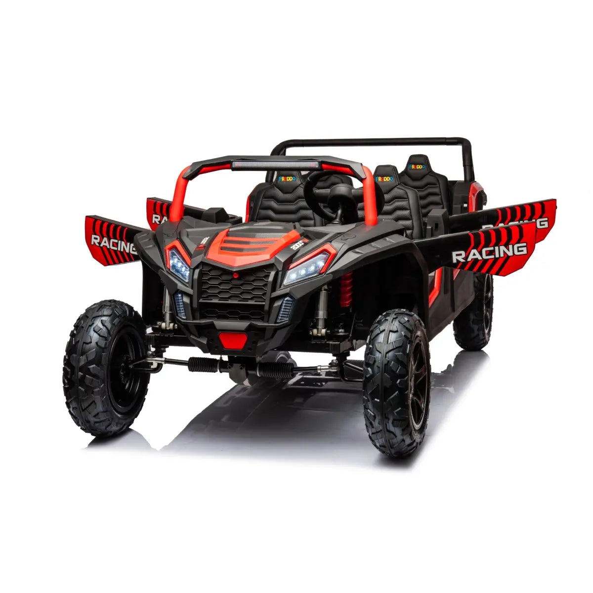 48V Freddo Beast XL: World's Fastest Kids' 4-Seater Dune Buggy with Advanced Brushless Motor & Precision Differential - Collectors World Toys