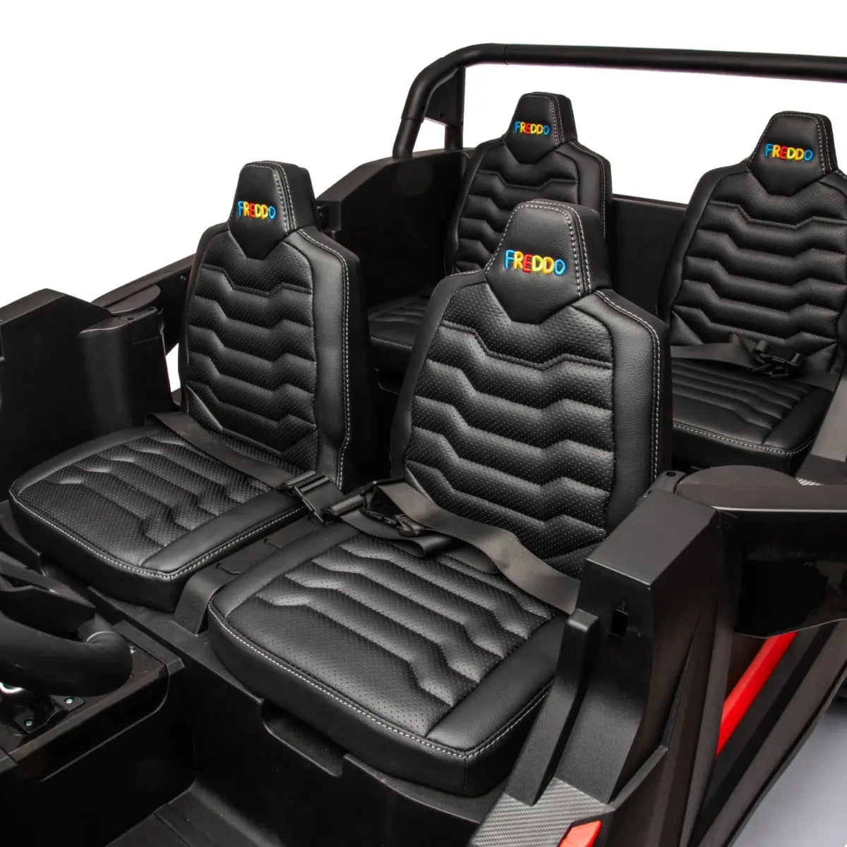 48V Freddo Beast XL: World's Fastest Kids' 4-Seater Dune Buggy with Advanced Brushless Motor & Precision Differential - Collectors World Toys