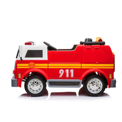 24V Freddo Fire Truck 2-Seater Ride on - Collectors World Toys