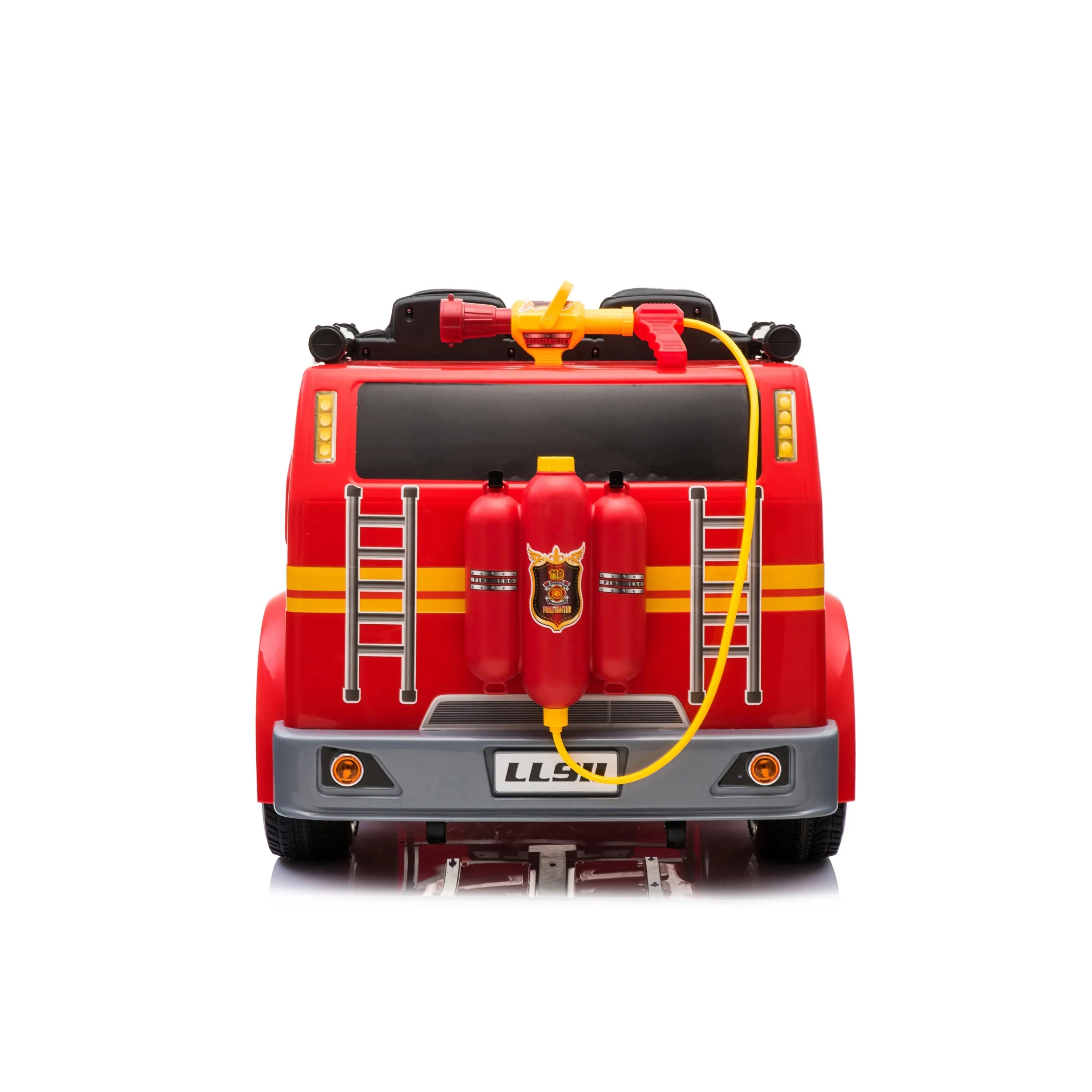 24V Freddo Fire Truck 2-Seater Ride on - Collectors World Toys