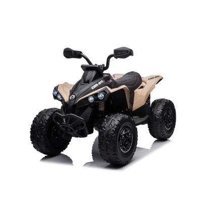 24V Can-Am Renegade 1-Seater Kids ATV Khaki