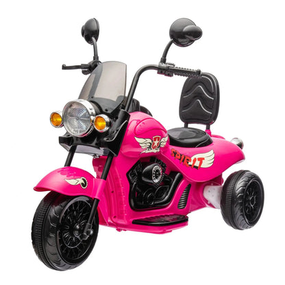 12V Freddo Kids Cruiser 1 Seater Motorcycle Pink