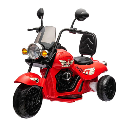 12V Freddo Kids Cruiser 1 Seater Motorcycle Red
