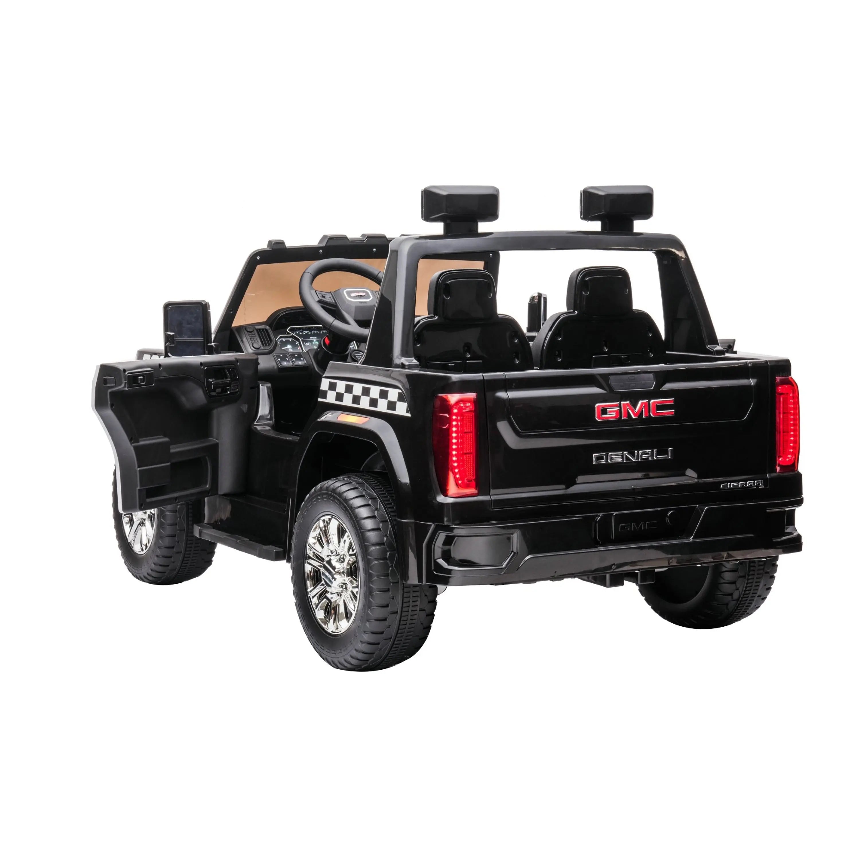 24V GMC Sierra Denali 2 Seater Police Ride-On Truck - Collectors World Toys