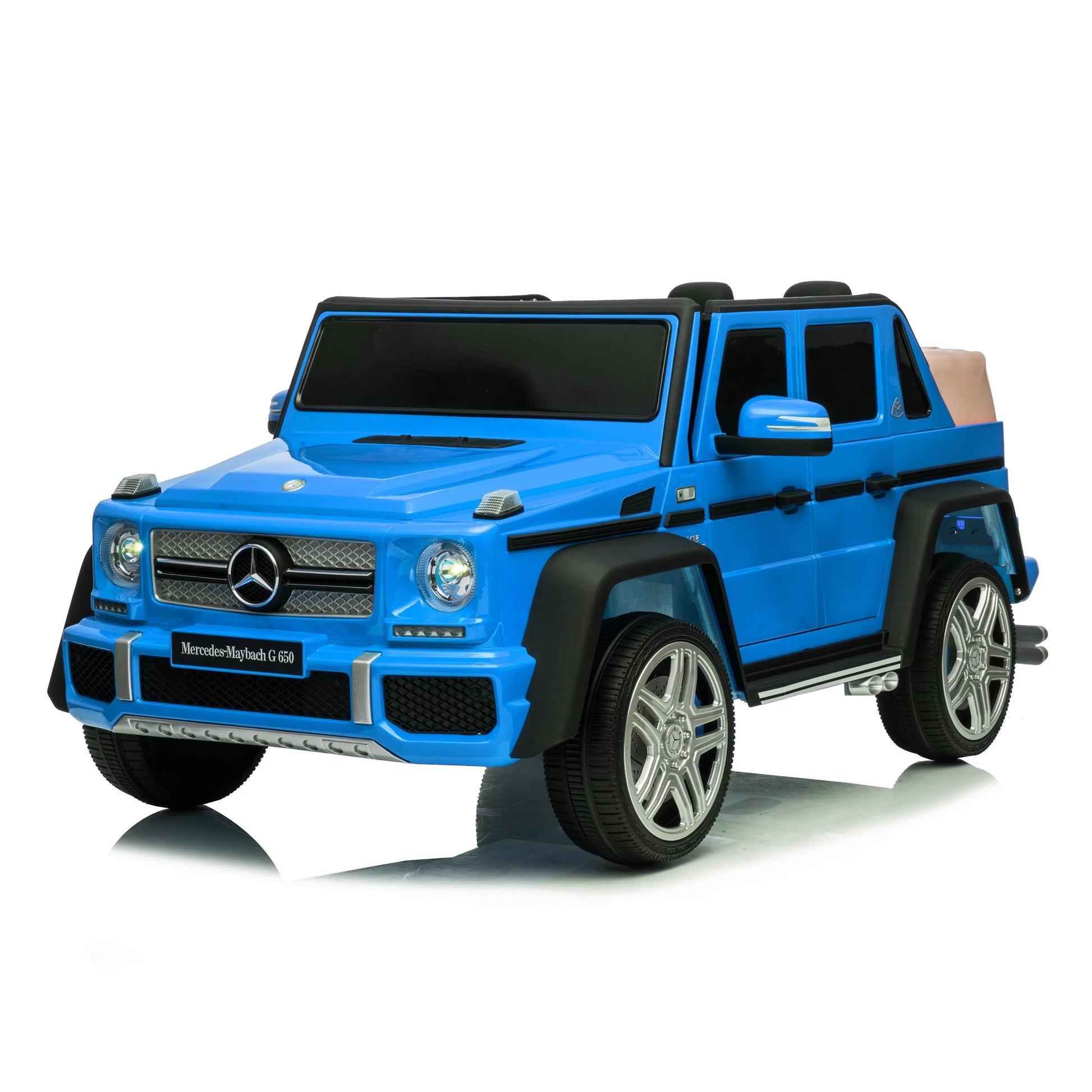 12V Mercedes Maybach G650 Landaulet 1 Seater Blue