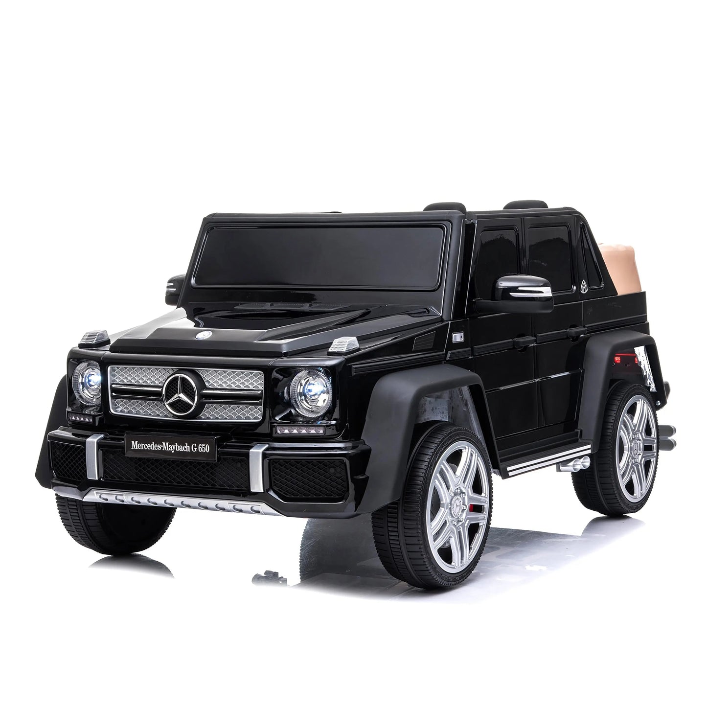 12V Mercedes Maybach G650 Landaulet 1 Seater Black