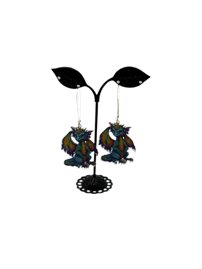 Baby Dragon Earrings