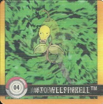 Bellsprout & Weepinbell (04) [1999 Pokemon Action Flipz Premier Edition] Main image