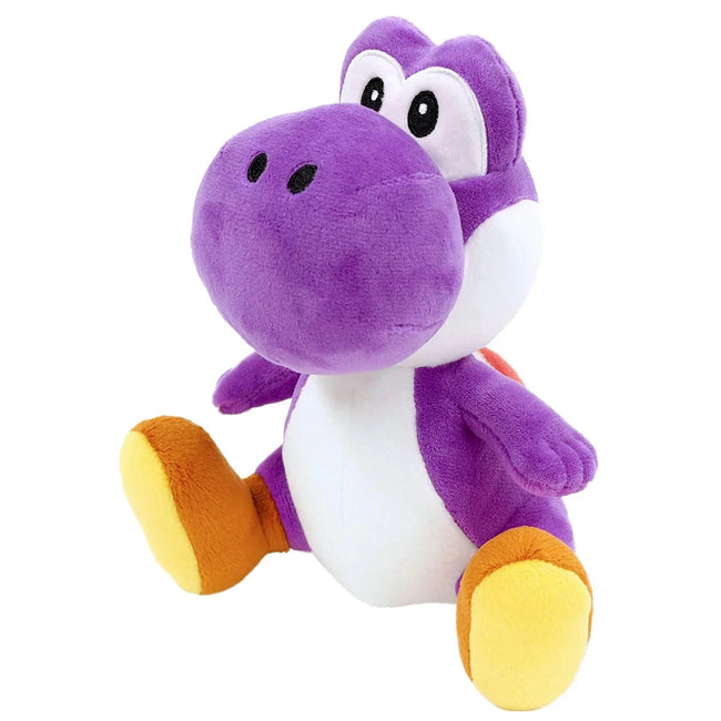 Super Mario All Star Yoshi - Purple Yoshi Plush, 7" - Collectors World Toys Hover Image