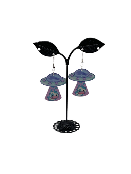 Ufo earrings