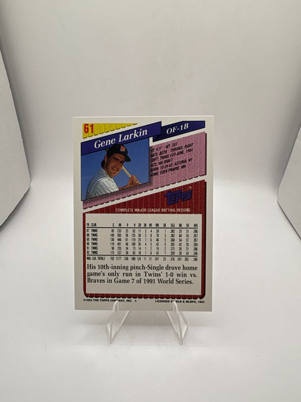 Topps Gene Larkin