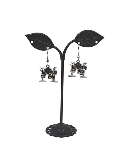 Drum Set Earrings