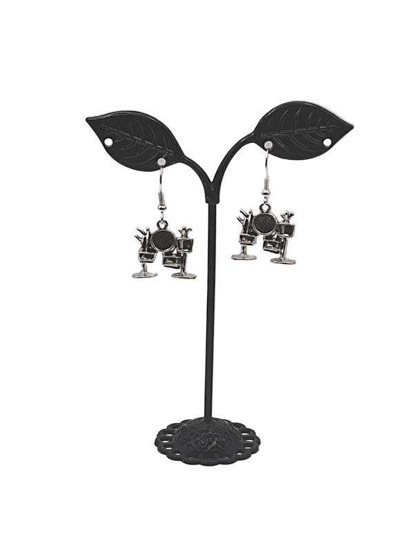 Drum Set Earrings