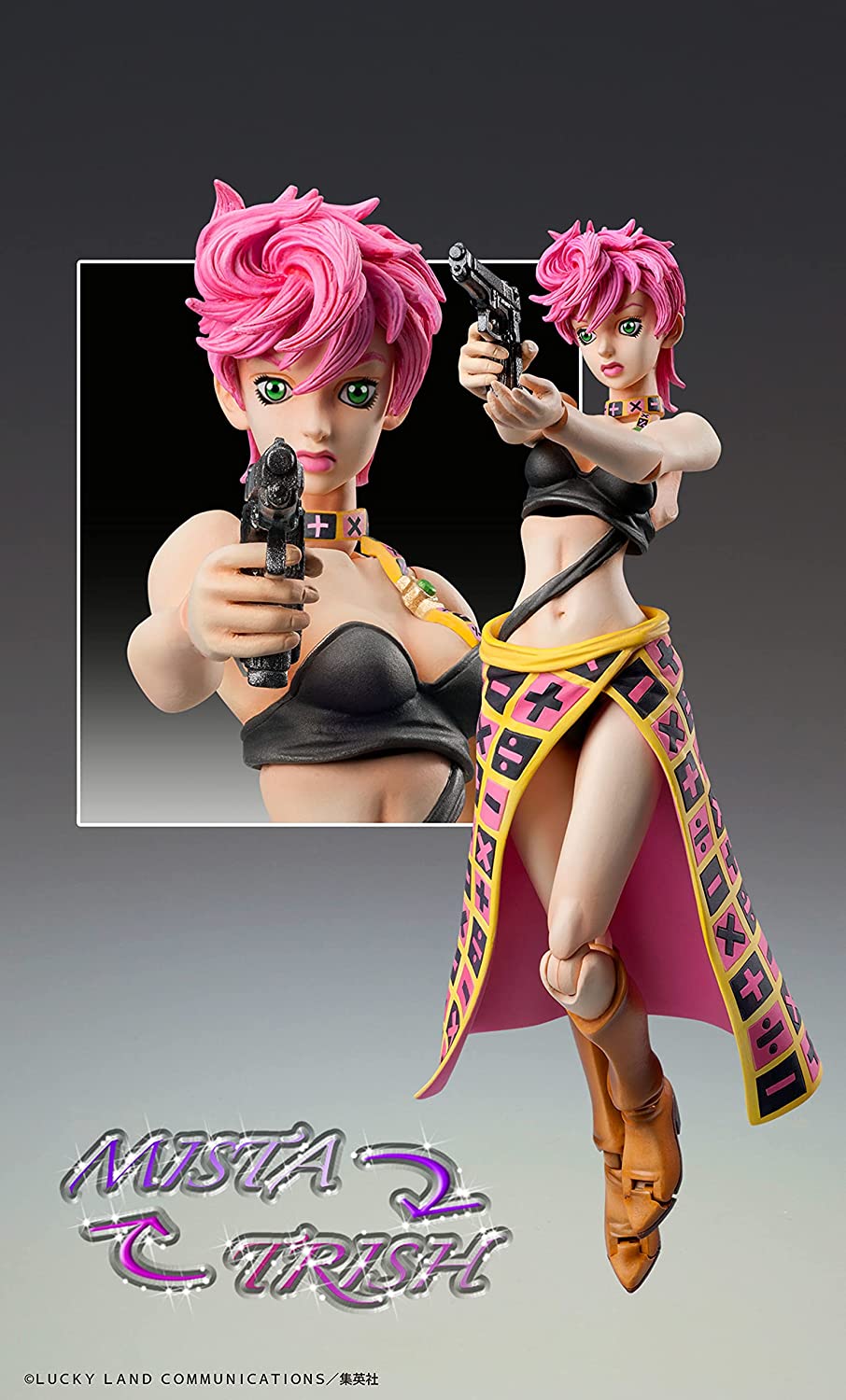 MediCos JoJo’s Bizarre Adventure Part 5: Chozo Kado Trish UNA Super Action Statue Figure