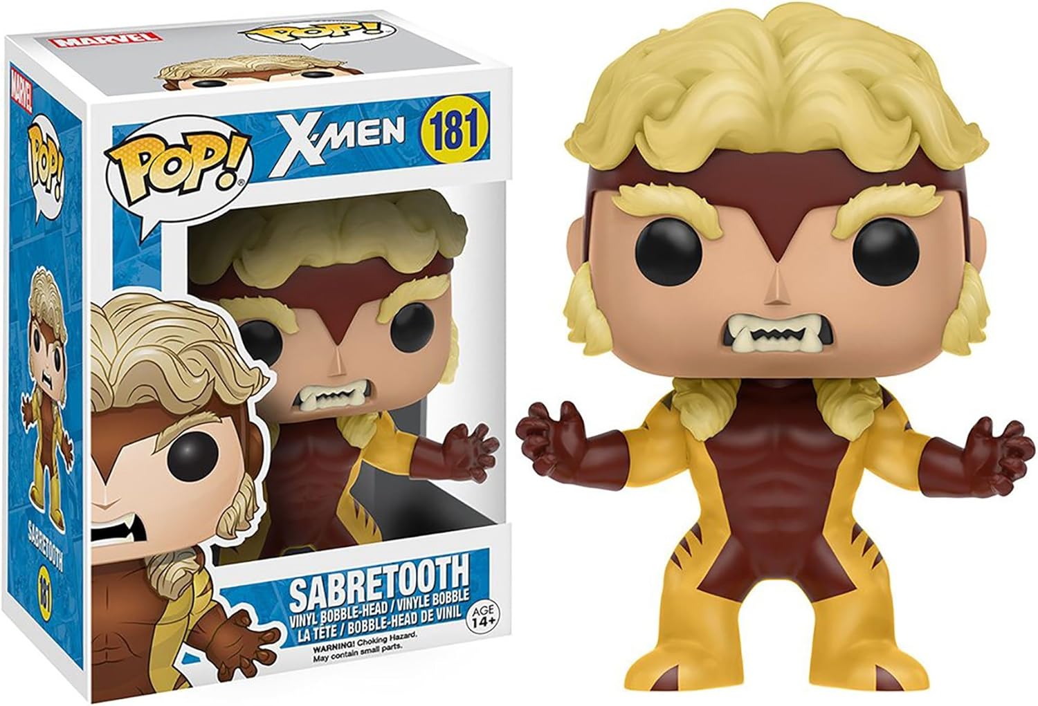 Funko POP Marvel: X-Men - Sabretooth Figure Main image