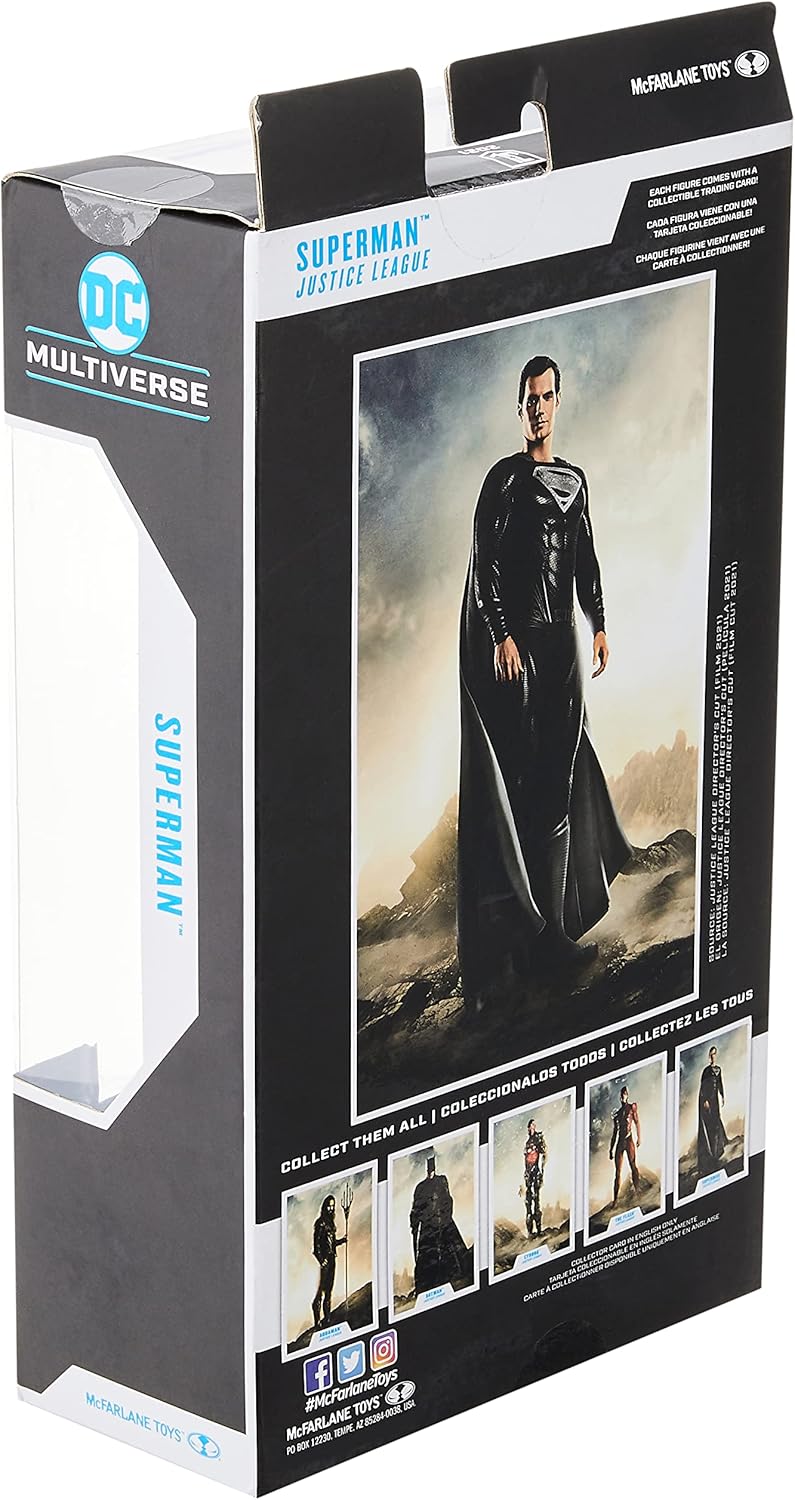 McFarlane Toys DC Justice League Movie Superman 7" Action Figure