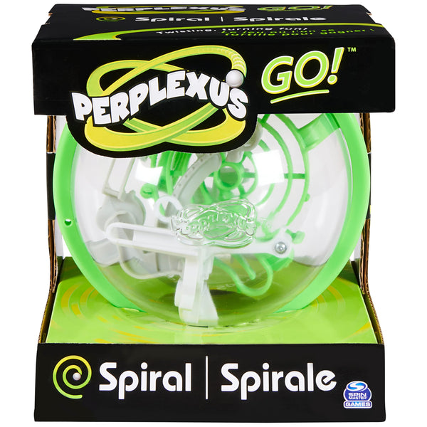 Spin Master: Perplexus GO! Spiral, Compact Challenging Puzzle Maze Skill Game