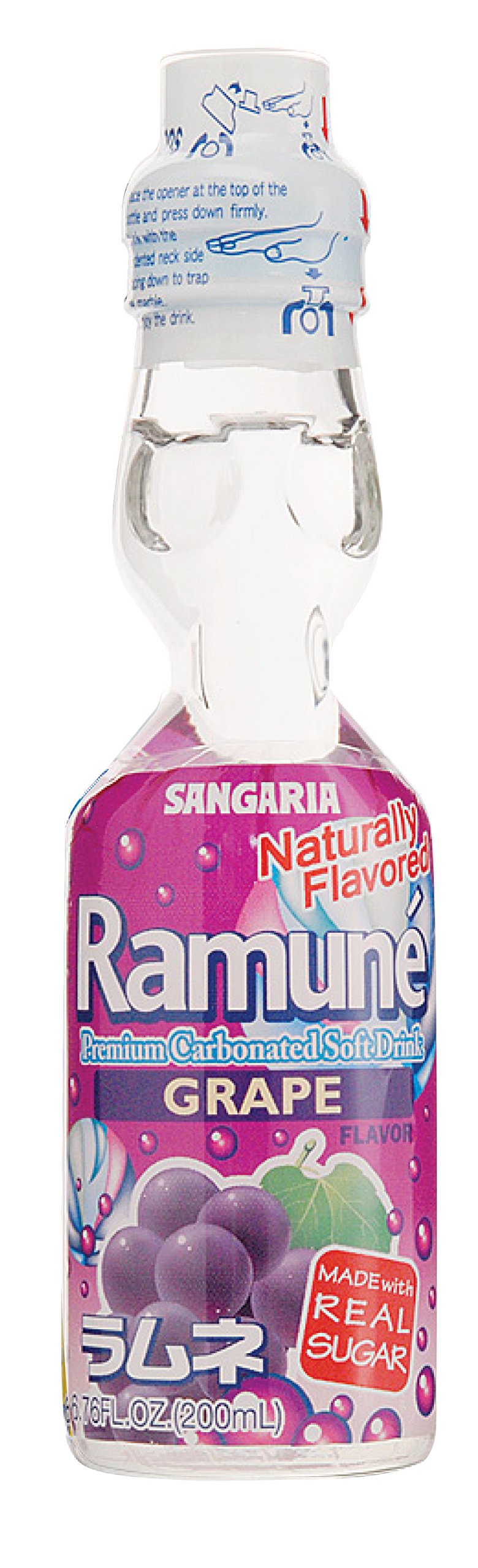 Ramune Grape Flavor (1 Bottle) Main image