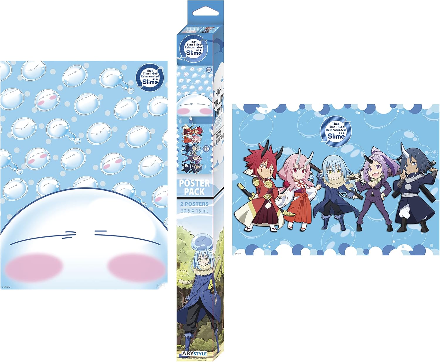 That Time I Got Reincarnated as a Slime Boxed Poster Set Main image