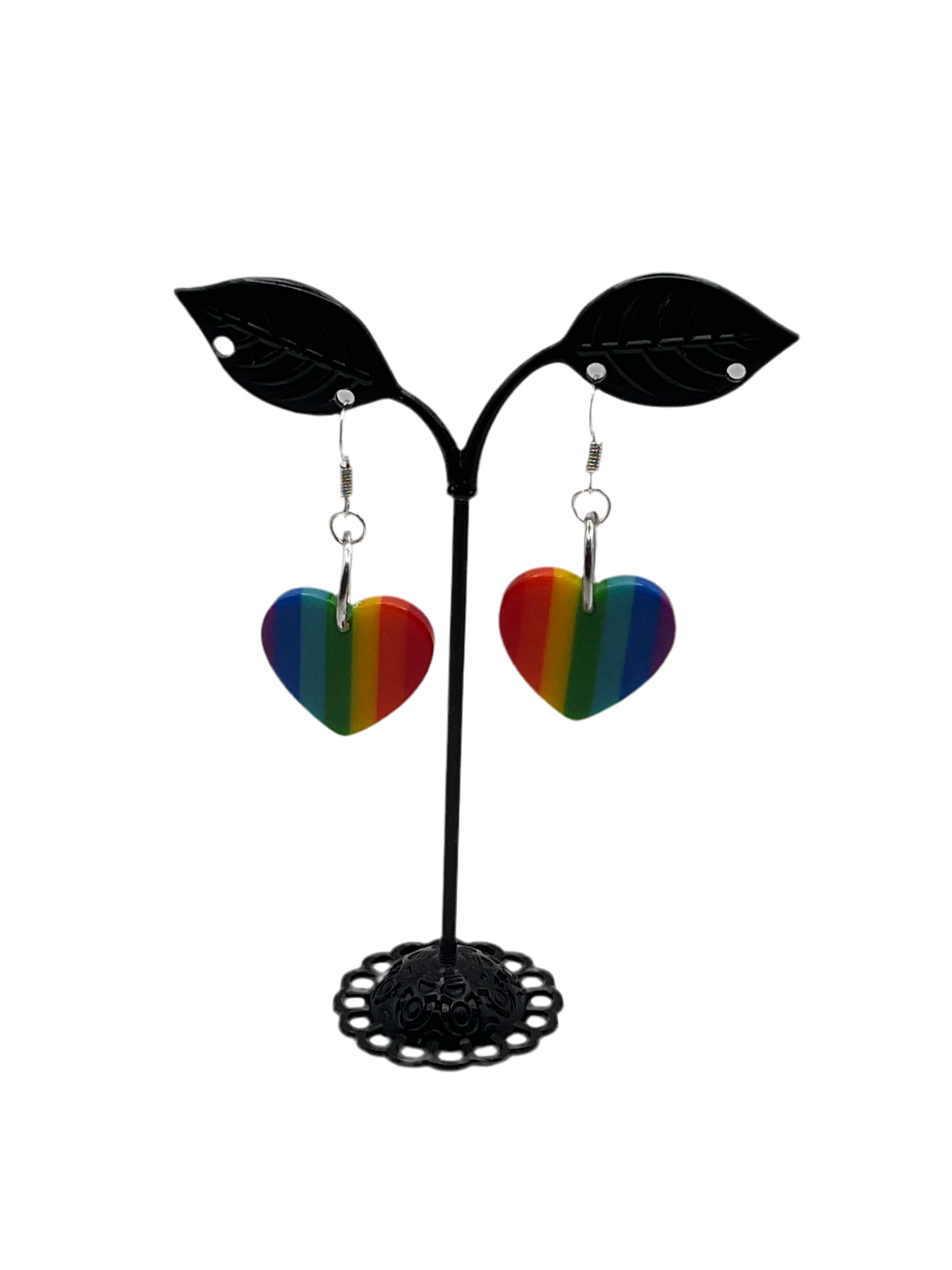 Heart earrings