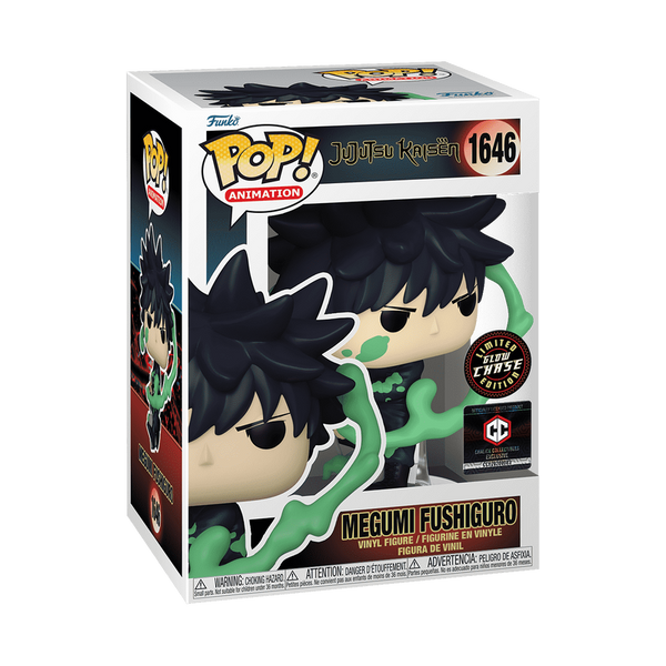 Jujutsu Kaisen Megumi Fushiguro Chase Funko Pop! Vinyl Figure CC Exclusive #1646 - Collectors World Toys