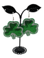 Sequin Shamrock Earrings