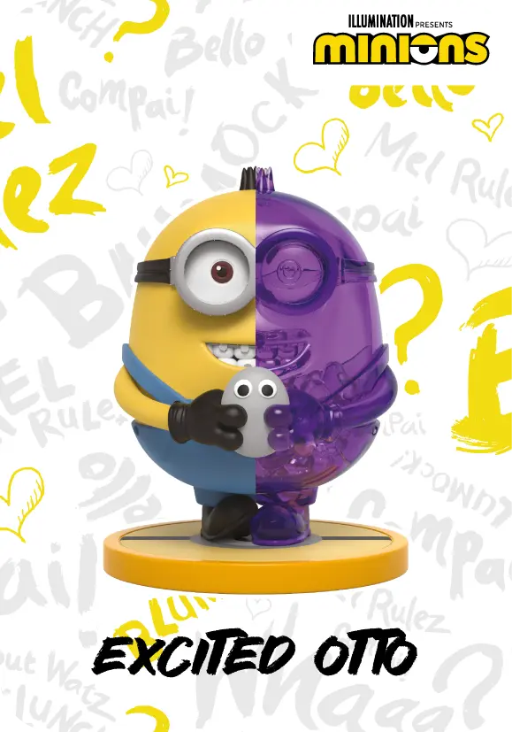 Kandy: Minions Emonions Series Blind Box (1 Blind Box) - Collectors World Toys