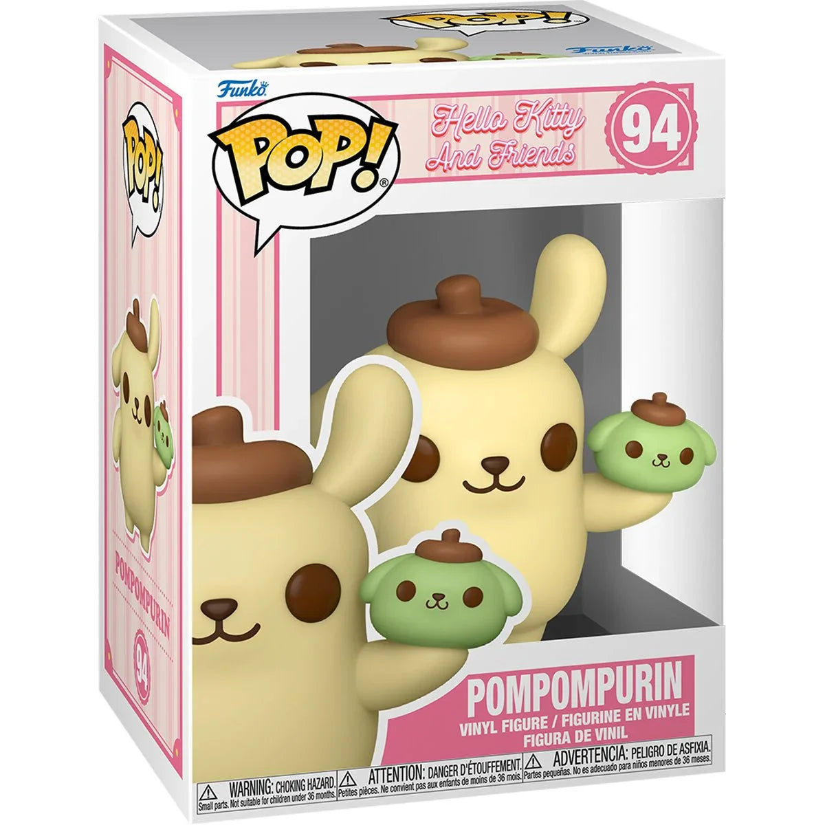 Hello Kitty and Friends Pompompurin with Dessert Funko Pop! Vinyl Figure #94 Secondary image