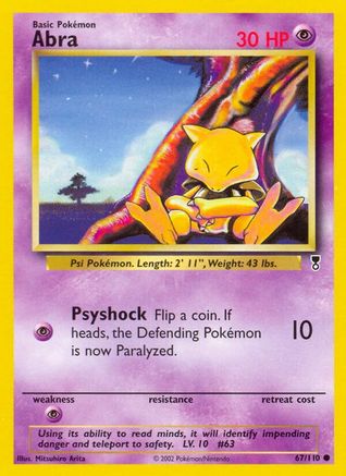 Abra 067/110 - Legendary Collection Main image