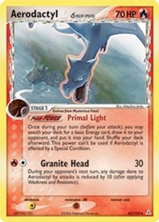 Aerodactyl (Delta Species) 035/110 - Holon Phantoms Reverse Holofoil