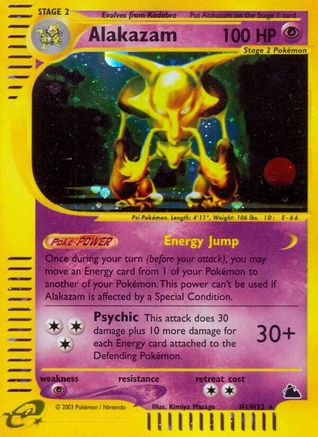 Alakazam (H1) 0H1 - Skyridge - Holofoil
