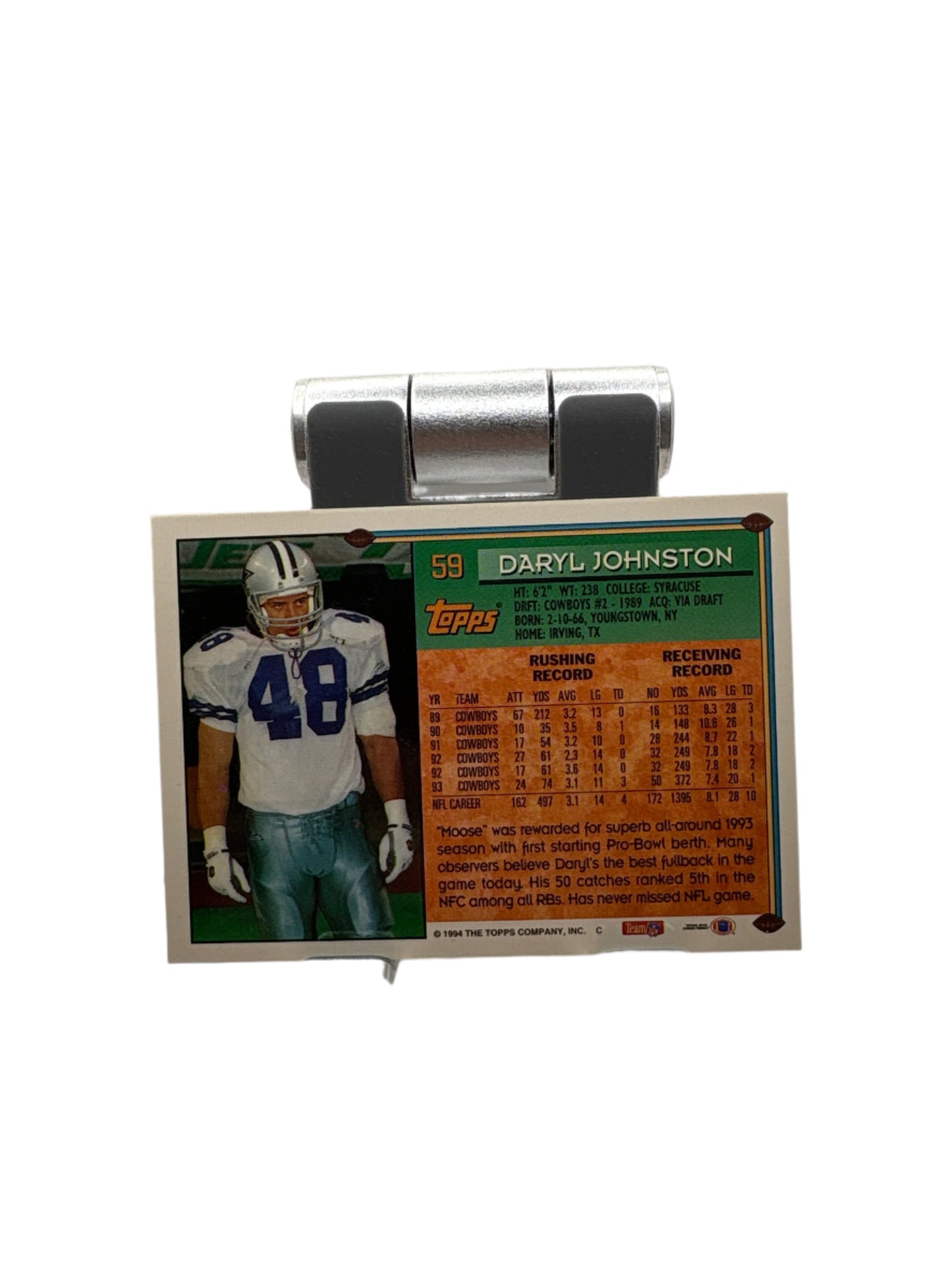 Topps Daryl Johnston