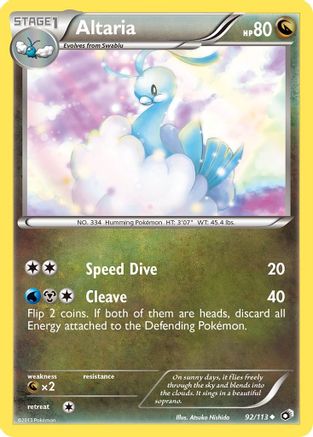 Altaria 092/113 - Legendary Treasures Main image