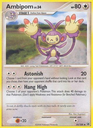 Ambipom 035/100 - Majestic Dawn Main image