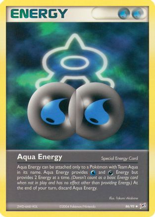 Aqua Energy 086/95 - Team Magma vs Team Aqua Main image
