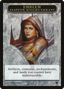Elspeth, Knight-Errant Emblem (MD1-004) - Modern Event Deck 2014 Tokens