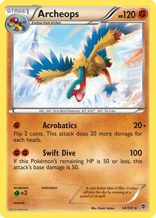 Archeops 054/101 - Plasma Blast Holofoil Main image
