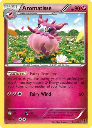Aromatisse 093/146 - XY Base Set Holofoil Main image