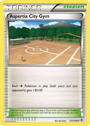 Aspertia City Gym 127/149 - Boundaries Crossed Reverse Holofoil Main image