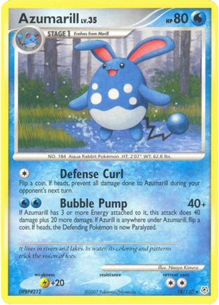 Azumarill 018/130 - Diamond and Pearl Main image