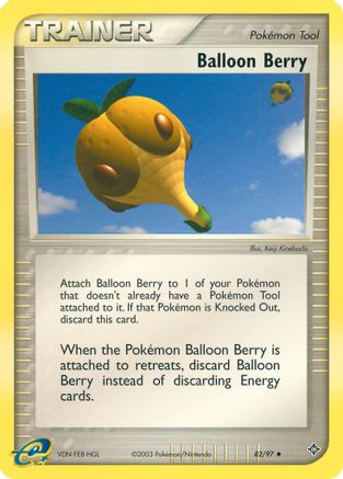 Balloon Berry 082/97 - Dragon Reverse Holofoil Main image