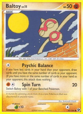 Baltoy 060/106 - Great Encounters Main image