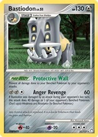 Bastiodon (DP Mysterious Treasures) 021/123 - Deck Exclusives Holofoil Main image