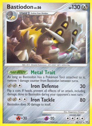 Bastiodon 020/127 - Platinum Main image
