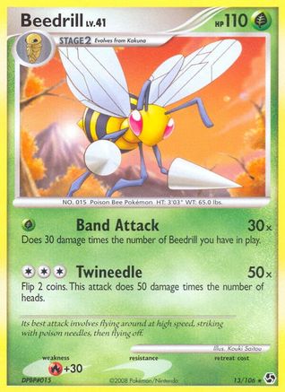 Beedrill 013/106 - Great Encounters Main image