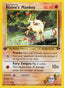 Blaine's Mankey 063/132 - Gym Challenge 1st Edition
