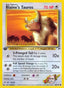 Blaine's Tauros 064/132 - Gym Heroes 1st Edition