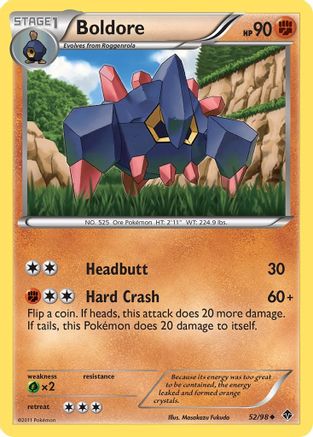 Boldore 052/98 - Emerging Powers Reverse Holofoil Main image