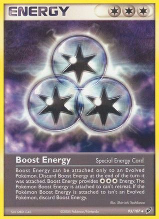 Boost Energy 093 - Deoxys - Reverse Holofoil Main image